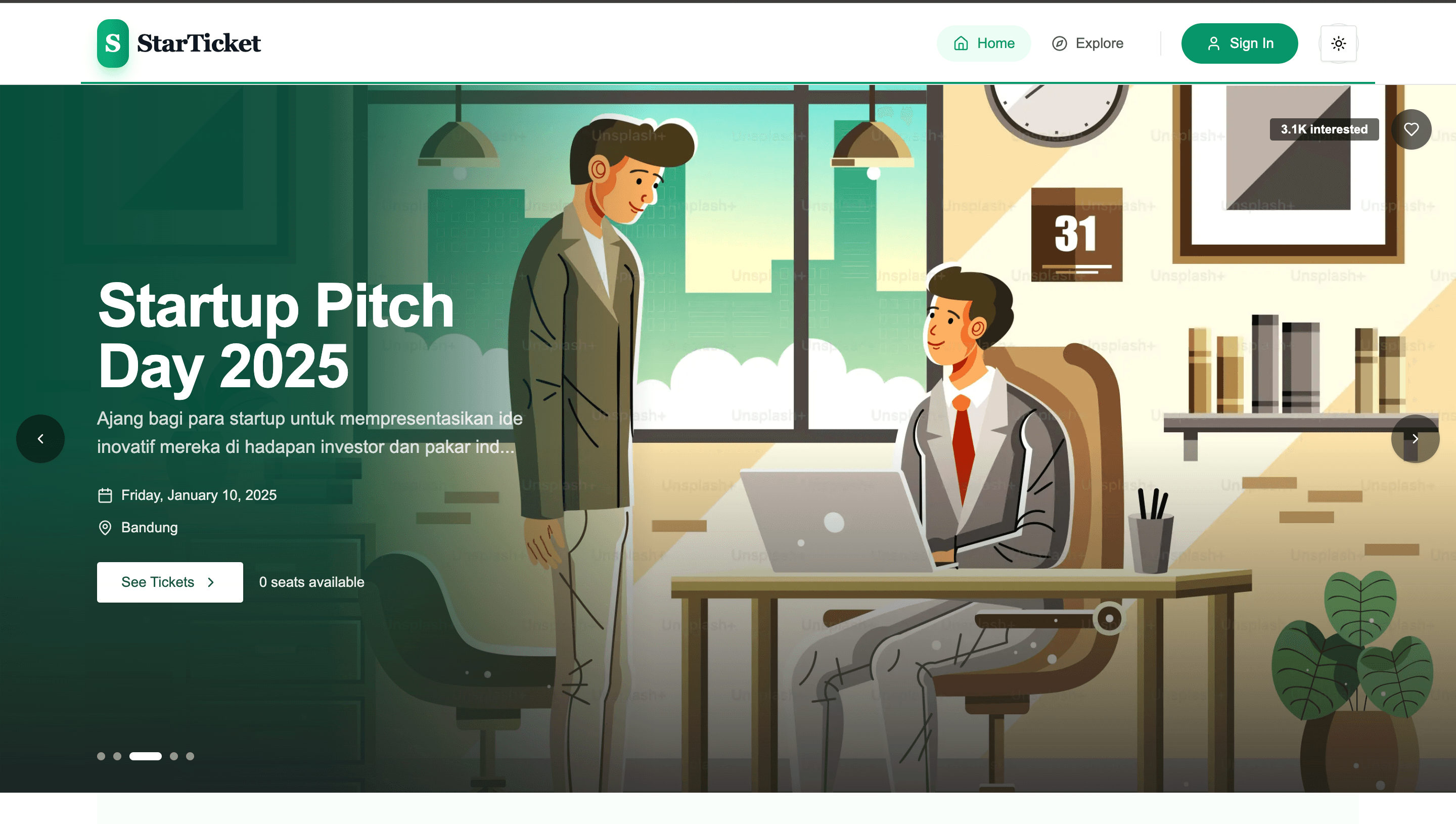 Tiket App dengan Sistem Transaksi